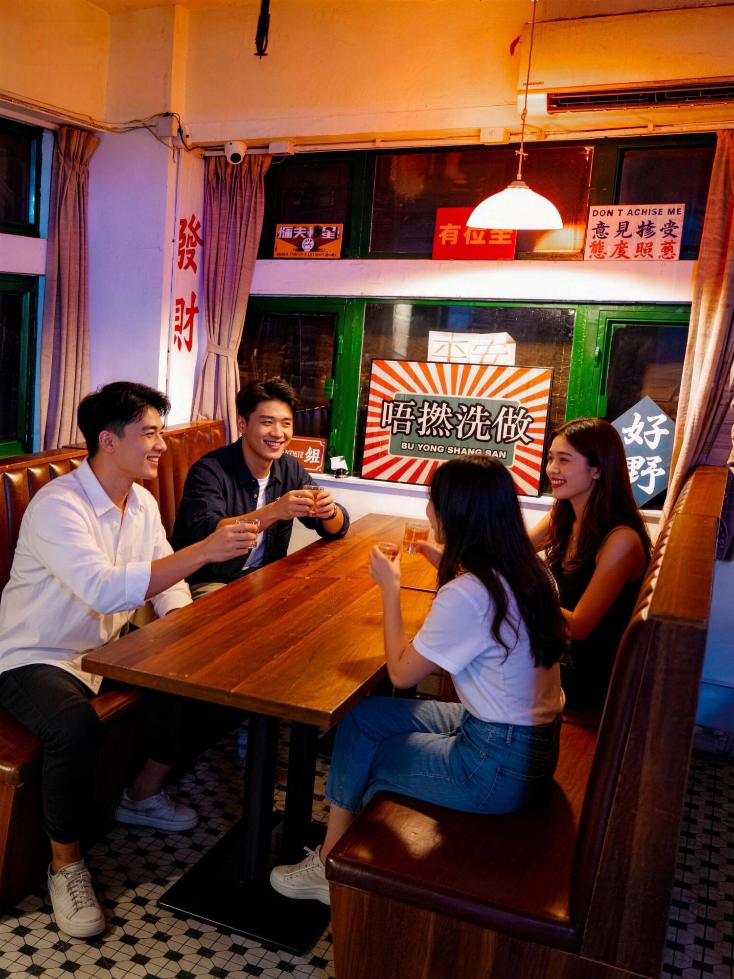 老派约会