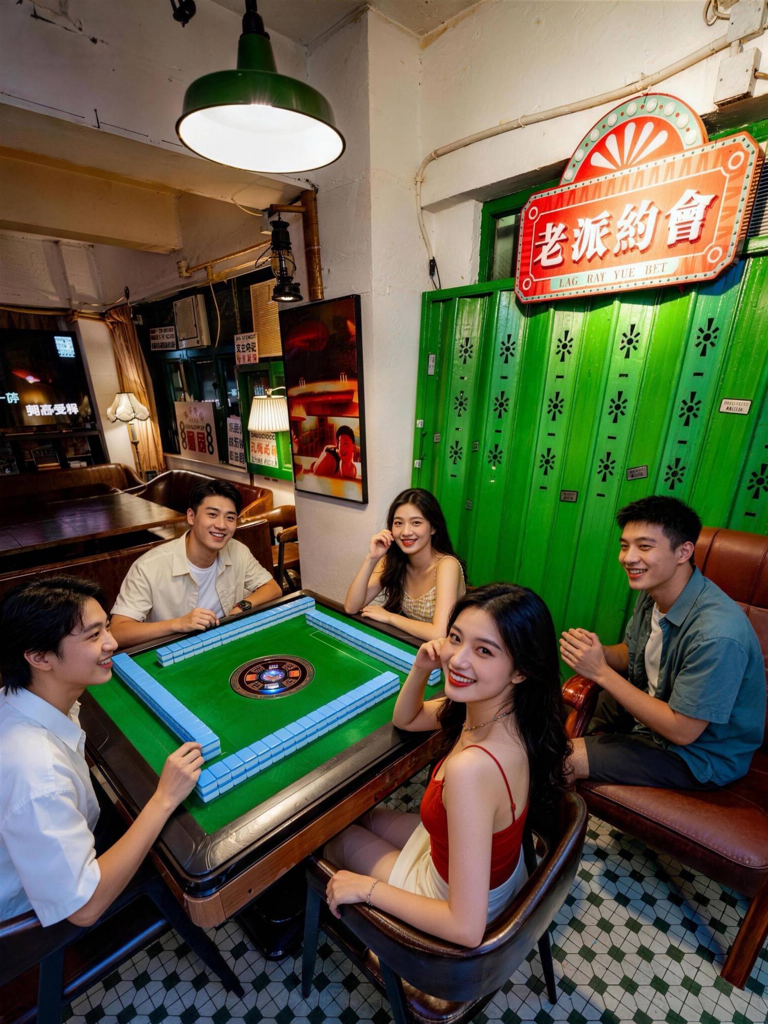 老派约会
